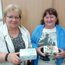 WARSZTATY DECOUPAGE- SZKATUŁKA NA DROBIAZGI